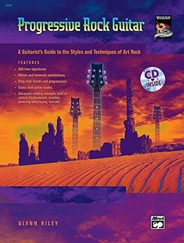 Progressive Rock Guitar (96-page Book & CD) cover image